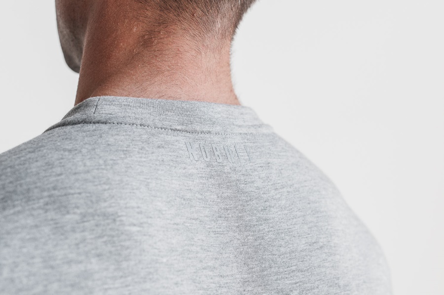 NOBULL Men's Crossfit Crew Sweatshirt Grey