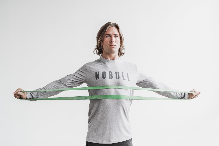 NOBULL Men's Long Sleeve Tee Light