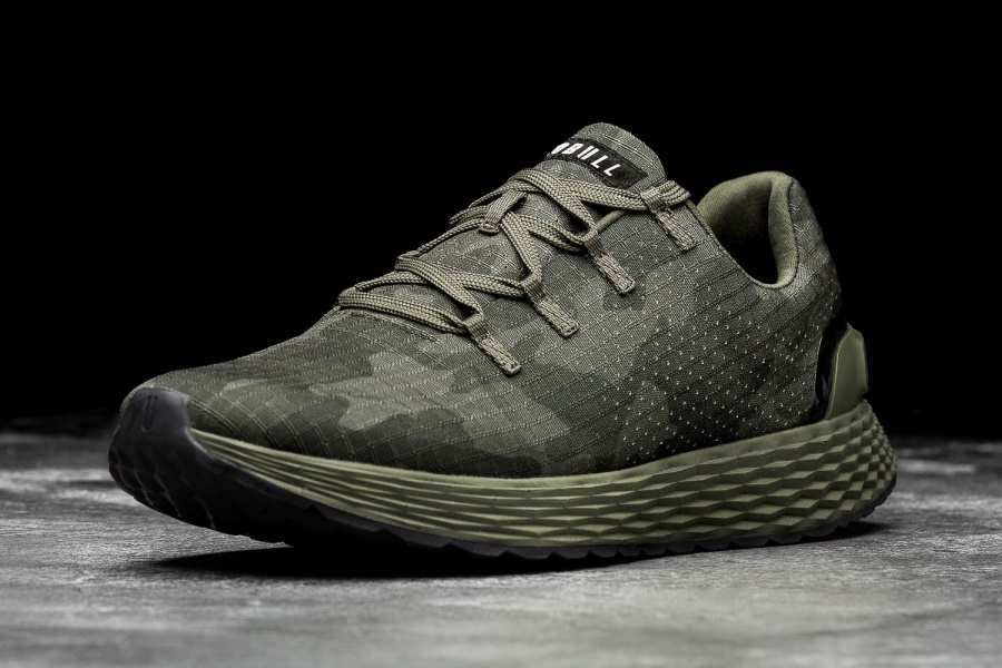 NOBULL Men's Ripstop Runner Dark Forest Camo