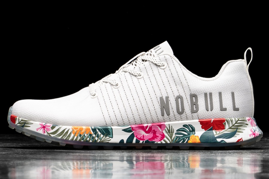 NOBULL Women's Matryx Golf Shoe White Tropical
