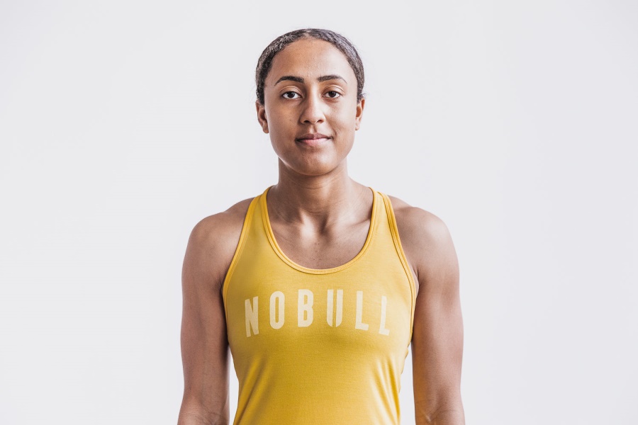 NOBULL Women's Racerback Tank (Bright Colors) Vintage